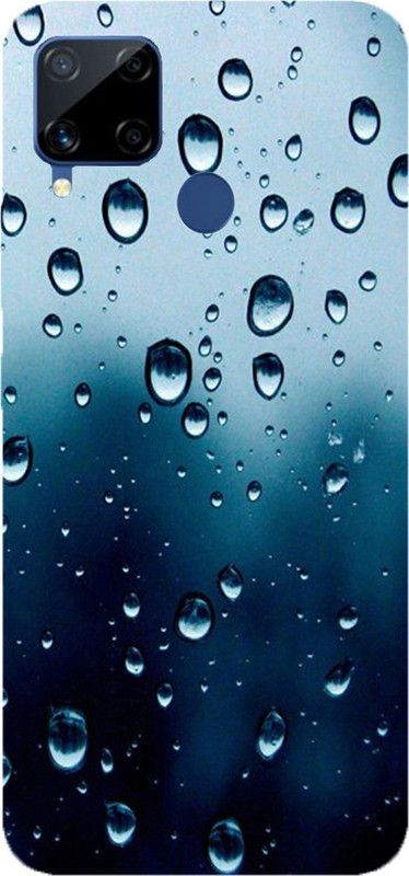 METOO Back Cover for REALME C15, Rain Design Print Back Cover Print : 106, REALME C15 back cover for boy, for girl  (Multicolor, Dual Protection, Silicon, Pack of: 1)