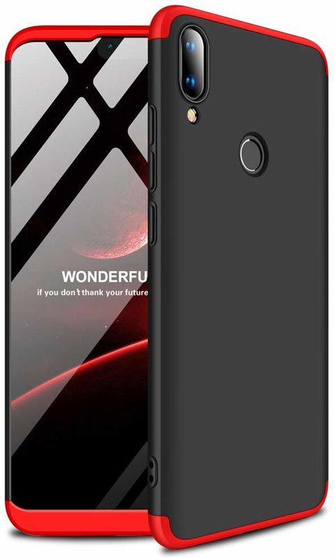 KWINE CASE Back Cover for Motorola One Vision  (Red, Shock Proof, Pack of: 1)