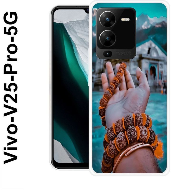 BAGRA Back Cover for Vivo V25 Pro 5G  (Multicolor, Silicon)