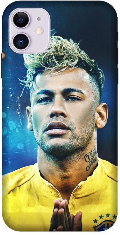 BYXIS Back Cover for iphone 11 Neymar, Neymar10, FCB, mEssie, footballer,sports  (Multicolor, Shock Proof, Pack of: 1)