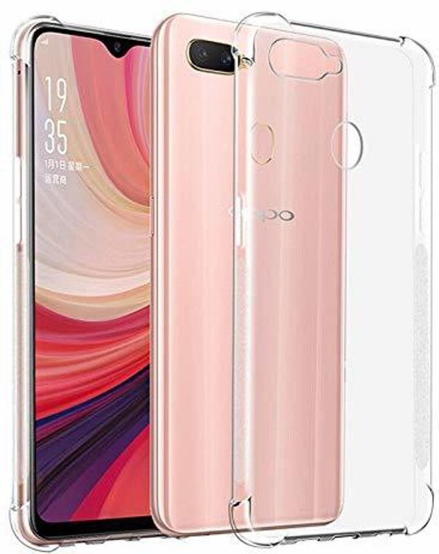 Wellchoice Back Cover for Oppo A5s  (Transparent, Shock Proof, Pack of: 1)