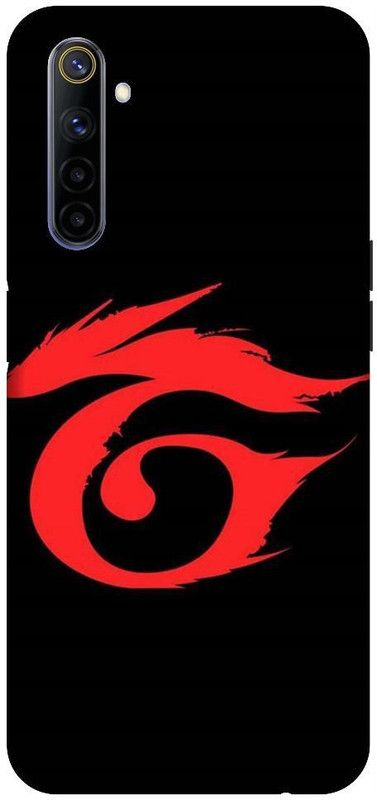 URCHIN Back Cover for Realme 6i  (Black, Red, Shock Proof, Pack of: 1)