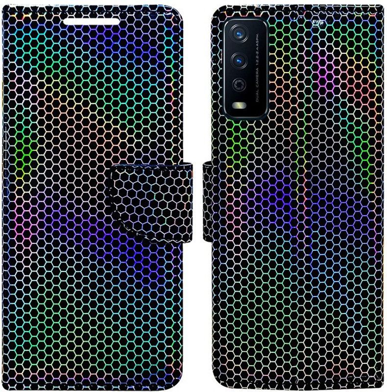 AD Enterprises Flip Cover for Vivo Y20,Vivo Y20I,Vivo Y20GVivo Y20T,Vivo Y12S,Vivo Y12G  (Multicolor, Magnetic Case, Pack of: 1)