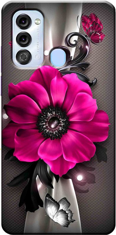 Auqueno Back Cover for Itel Vision 3 2772  (Multicolor, Anti-radiation, Silicon, Pack of: 1)