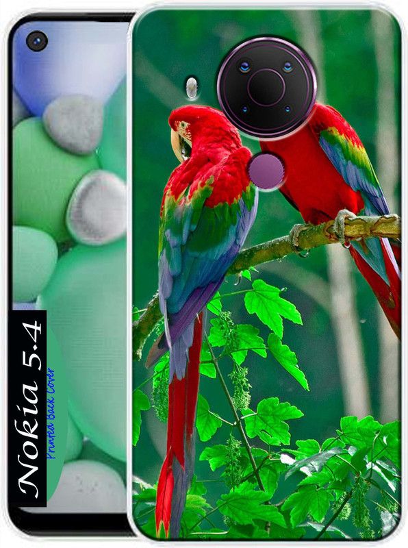 SkyAmound Back Cover for Nokia 5.4, Nokia 5.4 Back Cover  (Multicolor, Dual Protection, Silicon, Pack of: 1)