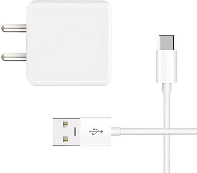 Ardeo 33 W NA 4 A Mobile 33W DH-235 VOOC,DART,FLASH with Type-C Cable Travel Fast Charging Adapter Charger with Detachable Cable  (White, Cable Included)
