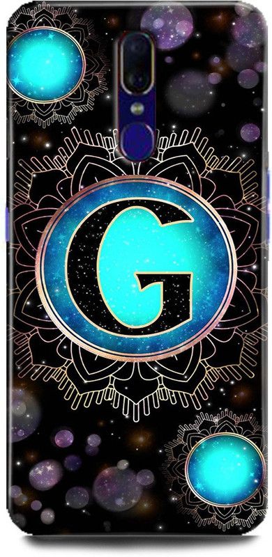 FIKORA Back Cover for OPPO A9/CPH1938 G NAME PRINTED  (Multicolor, Hard Case)