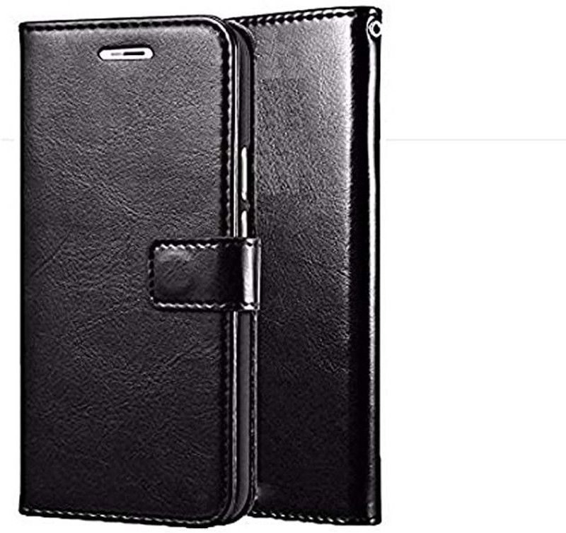 B.D.A Flip Cover for TECNO POVA  (Black, Pack of: 1)