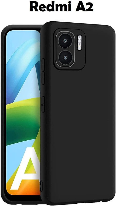 Aaralhub Back Cover for REDMI A2 2023, Mi A2  (Transparent, Camera Bump Protector, Silicon, Pack of: 1)