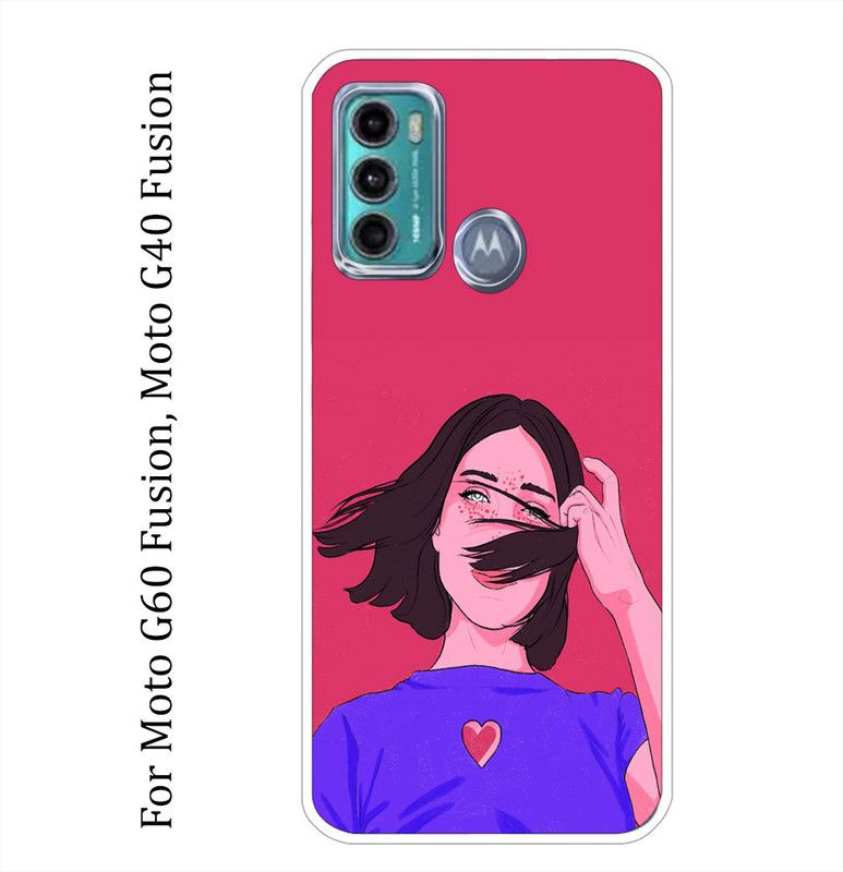 SillyStore Back Cover for Moto G60 Fusion, Moto G40 Fusion  (Multicolor, Grip Case, Silicon, Pack of: 1)