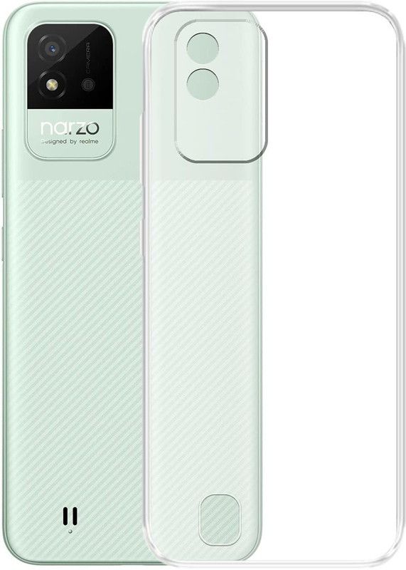 MONDAL Back Cover for Realme Narzo 50i  (Transparent, Flexible, Silicon, Pack of: 1)