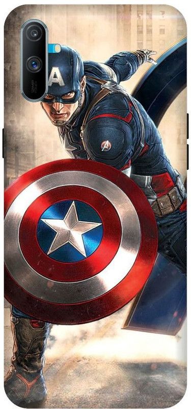 SSMORYA Back Cover for Realme C3, Avenger Multicolour Printed Back Cover  (Multicolor, Shock Proof, Pack of: 1)