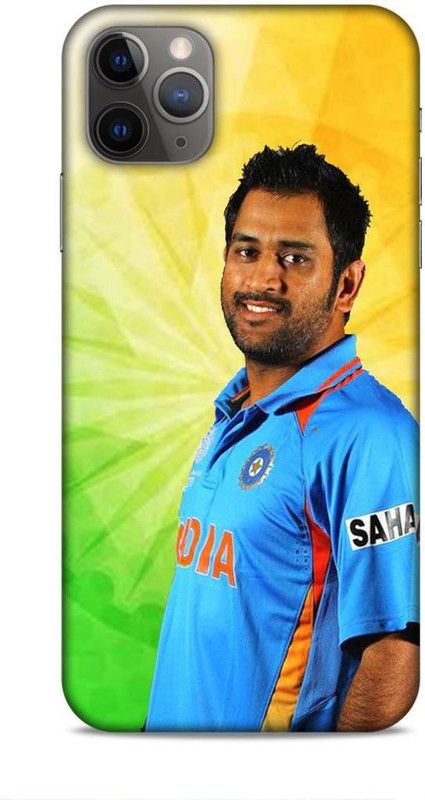 Trinetra Back Cover for Apple iPhone 11 Pro Max (MSD / Mahendra Singh Dhoni / Cricket / Indian Team)  (Multicolor, Hard Case, Pack of: 1)