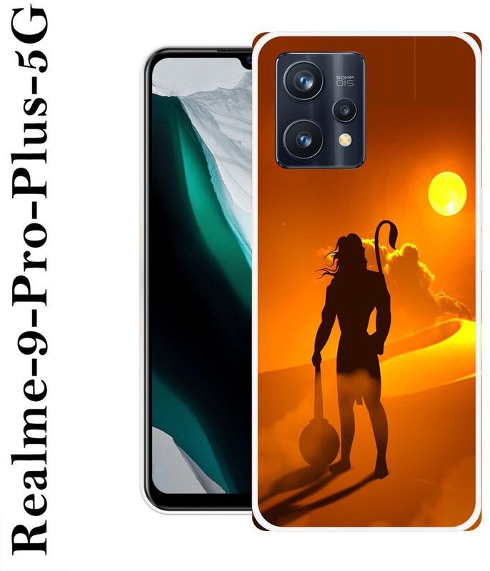 PALWALE BALAJI Back Cover for Realme 9 Pro Plus 5G  (Orange, Grip Case, Silicon)