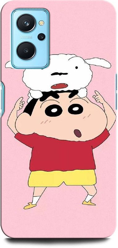 ORBIQE Back Cover for Realme 9i SHINCHAN, CARTOON. FUNNY, CUTE, SHINCHAN CAT, CRAYON SHINCHAN  (Multicolor, Hard Case, Pack of: 1)