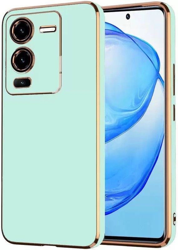 Cafune Back Cover for Vivo V25 Pro 5G  (Green, Flexible, Pack of: 1)