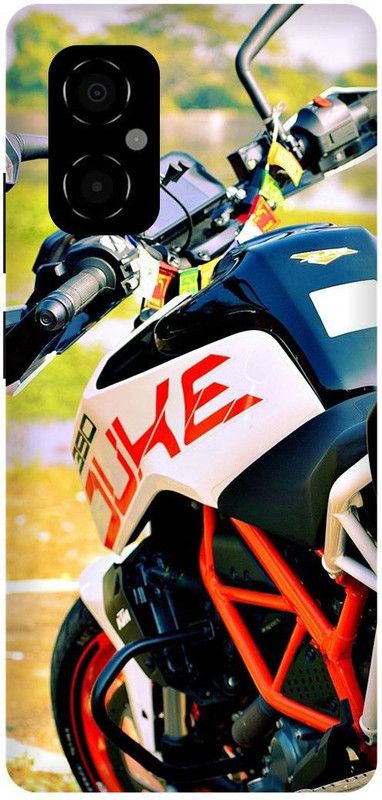 play fast Back Cover for POCO M4 5G, MZB0BRWIN, KTM, DUKE, BIKE, LOVER  (Multicolor, Hard Case, Pack of: 1)