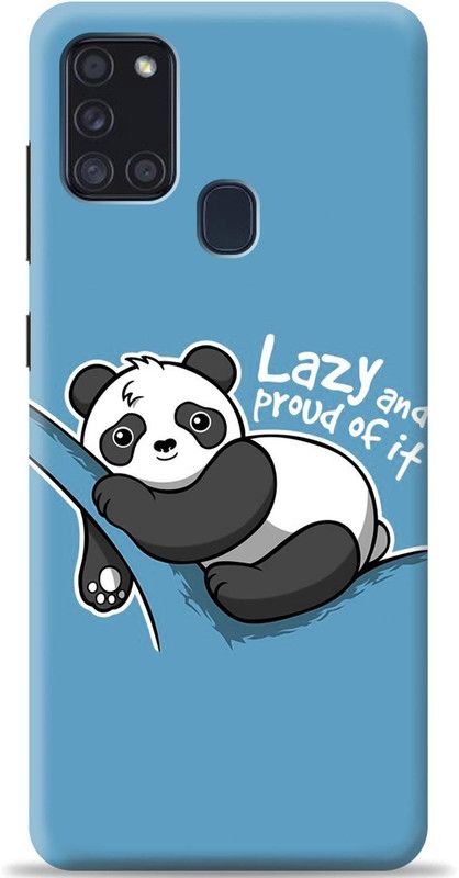 Crafter Back Cover for Samsung Galaxy A21s  (Blue, Shock Proof, Pack of: 1)