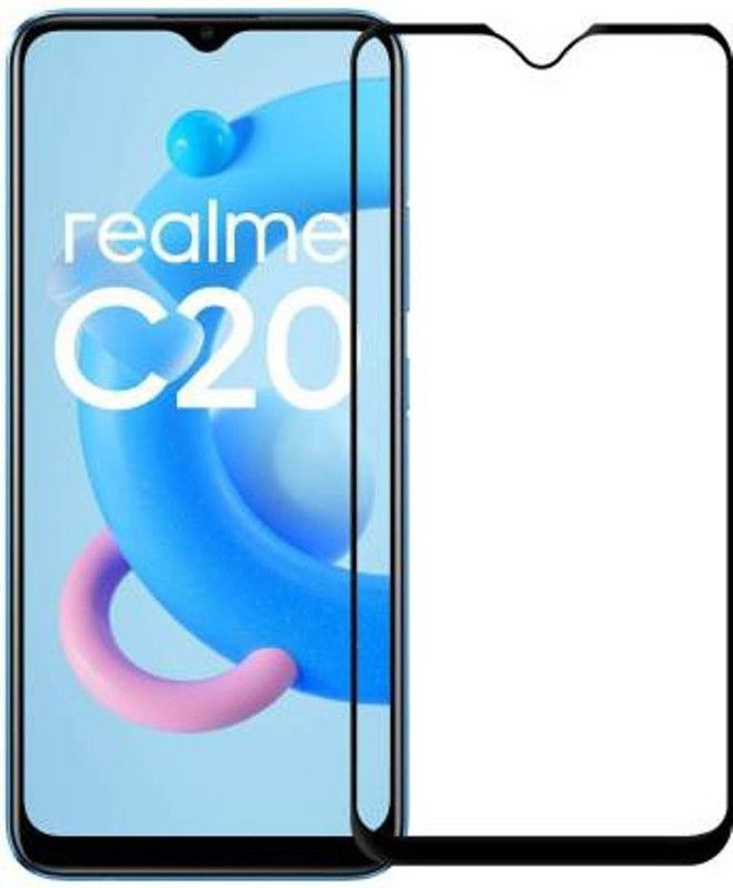 EASYBIZZ Tempered Glass Guard for Realme C20  (Pack of 1)