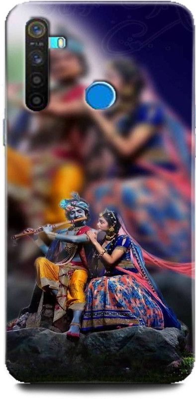 Afterglow Back Cover for Realme 5i DEVOTIONAL, GOD, HINDU, KRISHNA, LOVE, OTHERS, RADHA, SPIRITUAL, STORY  (Multicolor, Shock Proof, Pack of: 1)