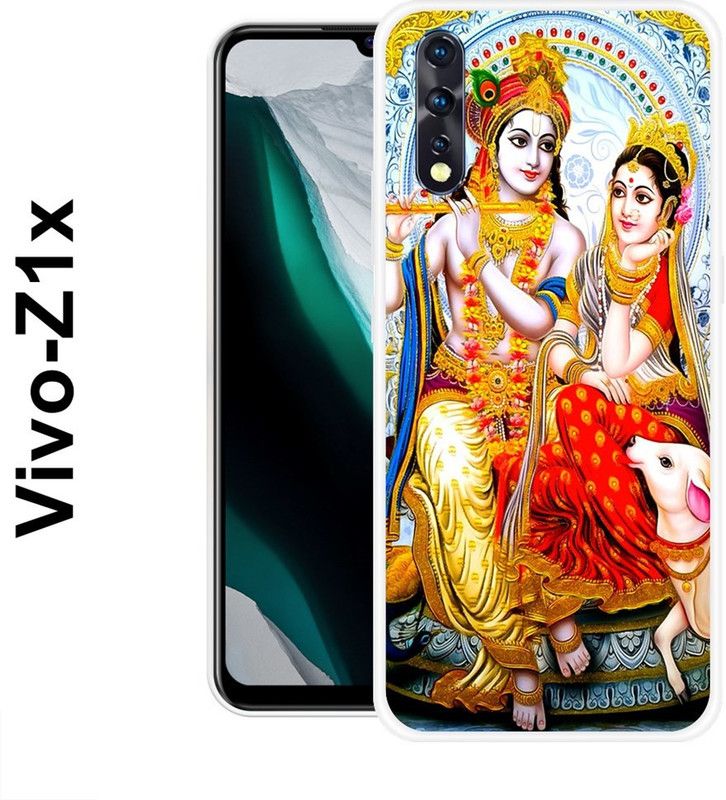 INDIALAND Back Cover for Vivo Z1x, Vivo S1  (Multicolor, Grip Case, Silicon)