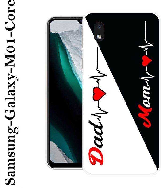 KLC Back Cover for Samsung Galaxy M01 Core  (Multicolor, Grip Case, Silicon)