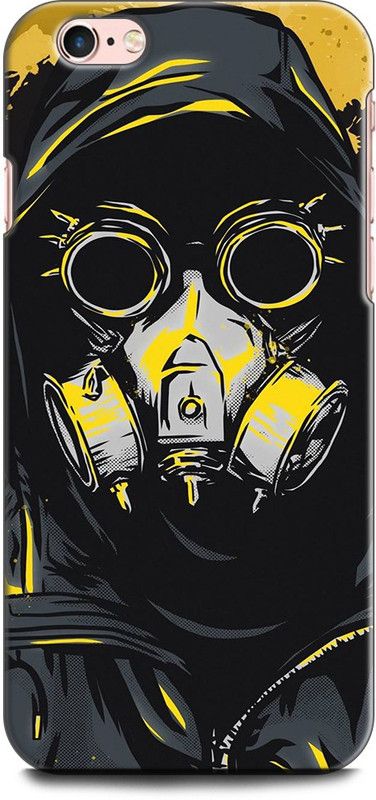 KEYCENT Back Cover for APPLE iPhone 6s Plus MASK BOY, BLACK, SKULL, ART  (Multicolor, Shock Proof, Pack of: 1)