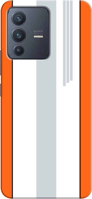 GOLKI COVERS Back Cover for vivo V23 5G  (Multicolor, Pack of: 1)