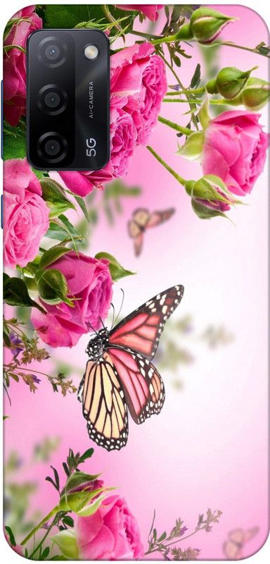 WOELLO Back Cover for Oppo A53s 5G Back Cover  (Multicolor, Grip Case, Silicon, Pack of: 1)
