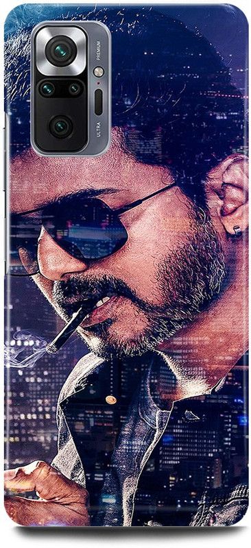 JUGGA Back Cover for Redmi Note 10 Pro, VIJAY, THALAPATHY, SOUTH, ACTOR, HERO, MASTER  (Blue, Hard Case)
