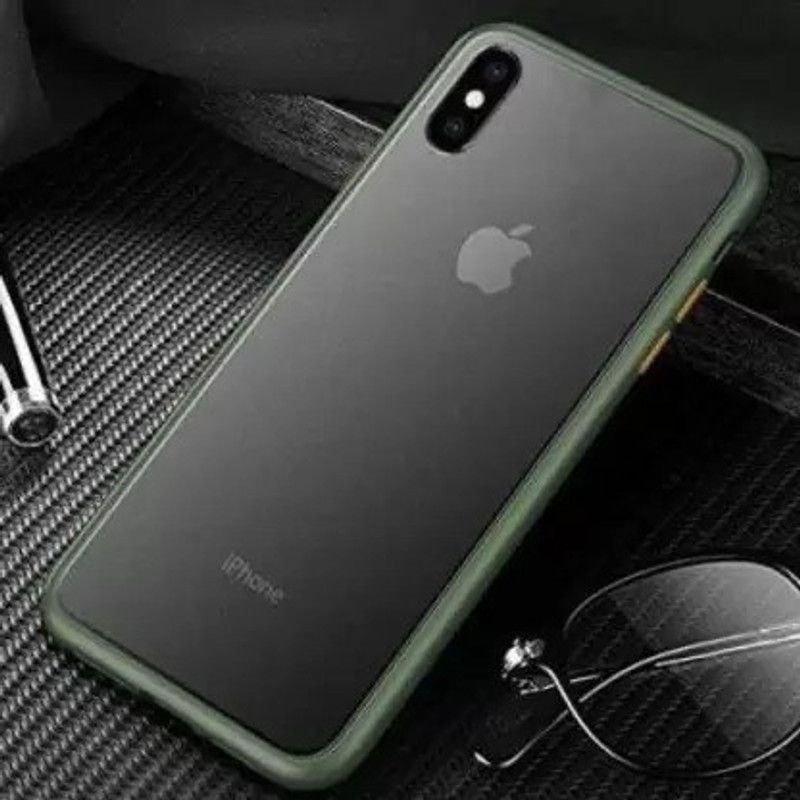 UnixOnline Back Cover for I phone X / I phone XS  (Green, Pack of: 1)