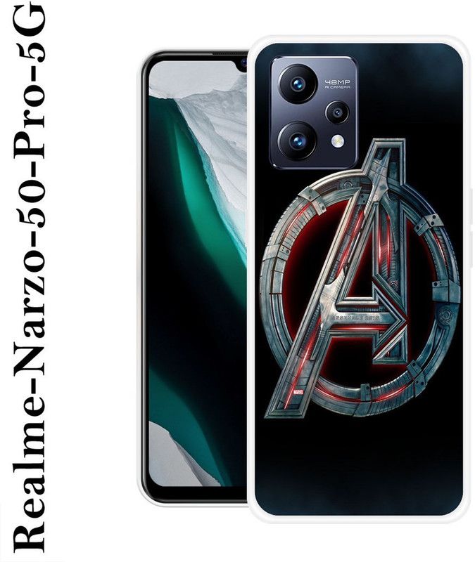 SUPERCASE Back Cover for Realme Narzo 50 Pro 5G  (Multicolor, Grip Case, Silicon)