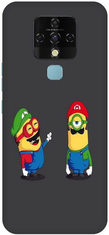 Vaultart Back Cover for Tecno Camon 16  (Multicolor, Dual Protection, Silicon)