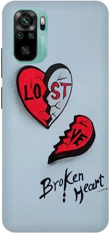 THESTONEWELL Back Cover for Redmi Note10 love hart dill pyar girl boy love mobile back case and cover  (Multicolor, Shock Proof, Pack of: 1)