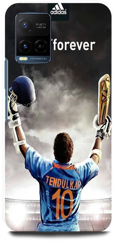 DIKRO Back Cover for Vivo Y21, V2149, SACHIN, TENDULKAR, INDIAN, CRICKET, GOD  (Blue, Hard Case, Pack of: 1)