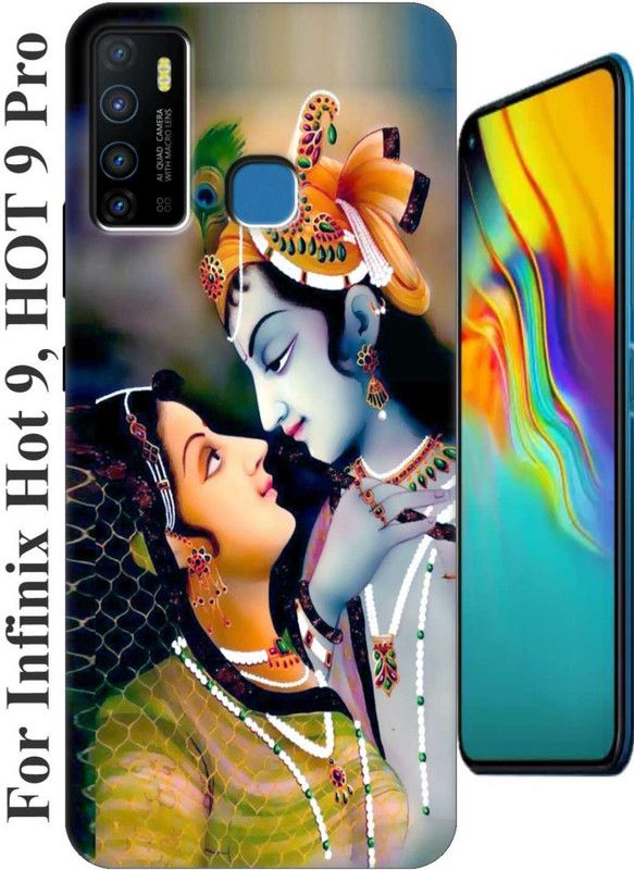Burdak Back Cover for Infinix Hot 9 2558  (Multicolor, Grip Case, Silicon, Pack of: 1)