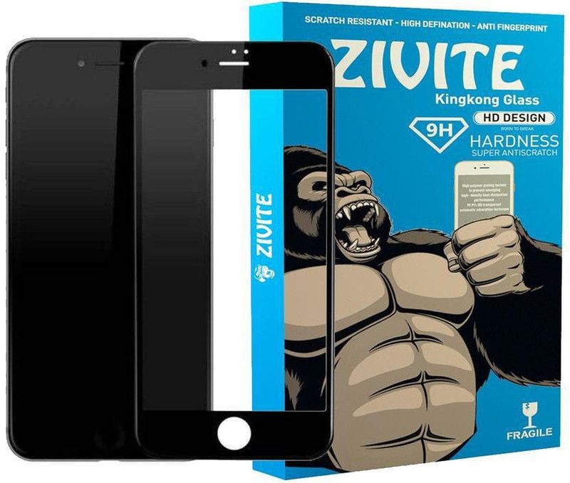 ZIVITE Edge To Edge Tempered Glass for Apple iPhone 7 Plus  (Pack of 1)