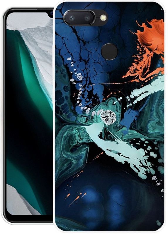 Krtagy Back Cover for Mi Redmi 6  (Multicolor, Dual Protection, Silicon, Pack of: 1)
