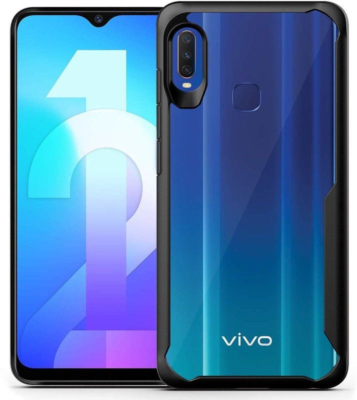 S-Hardline Back Cover for Vivo Y12, Transparent Case HD Clear Flexible  (Transparent)