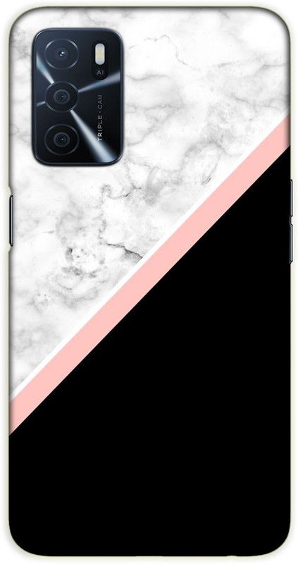 iprinto Back Cover for Oppo A53s 5G, Oppo A16 Pattern Back Cover  (Black, Hard Case, Pack of: 1)
