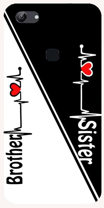 PrintKing Back Cover for Vivo Y81  (Black, White, Grip Case, Silicon, Pack of: 1)