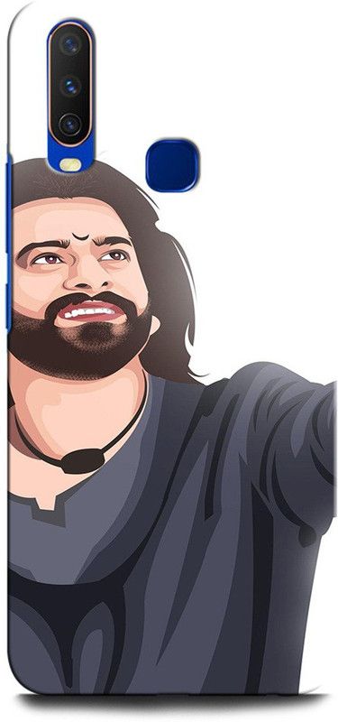 GRAFIQE Back Cover for Vivo Y11 1906/PD1930CF_EX PRABHAS, BAAHUBALI, SOUTHHERO, TELUGUSTAR  (Multicolor, Shock Proof, Pack of: 1)