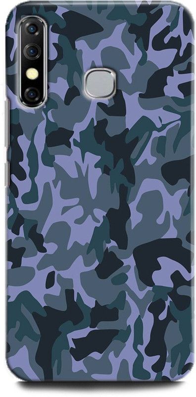 INDICRAFT Back Cover for Infinix Hot 8, X650C ARMY, TEXTURE, UNIFORM, MILITARY, COMO, ARMY DRESS  (Multicolor, Hard Case, Pack of: 1)