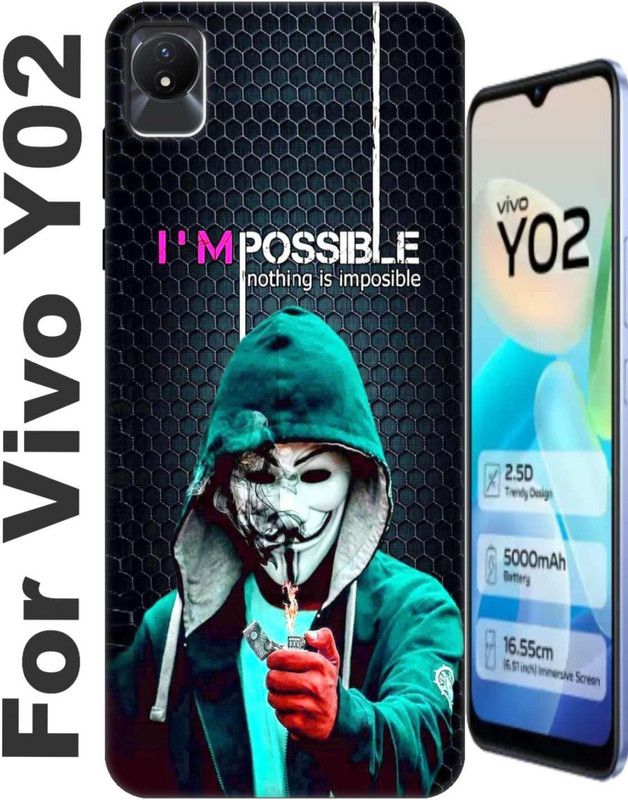 RDcon Back Cover for Vivo Y02 2615  (Beige, Dual Protection, Silicon, Pack of: 1)