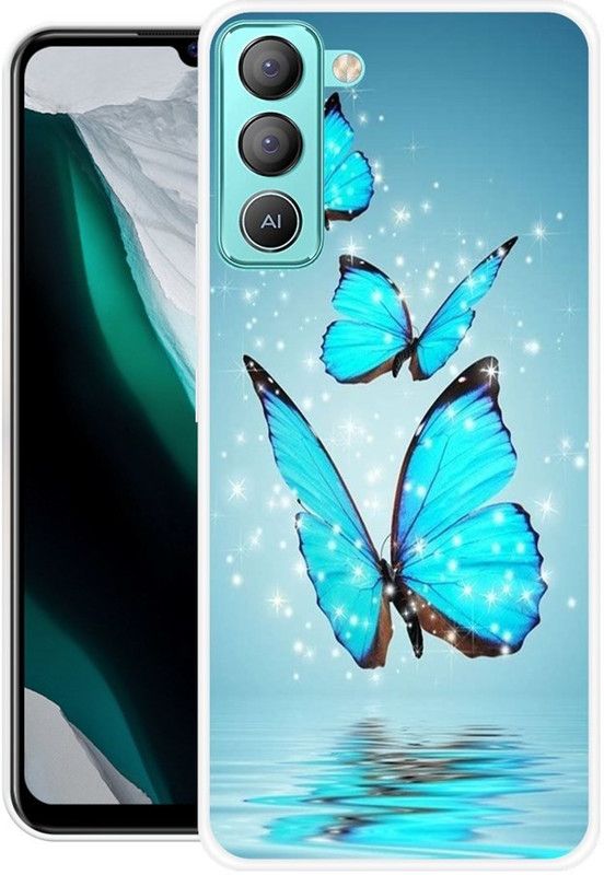 Krtagy Back Cover for Tecno Pop 5 pro, Tecno Pop 5 Lite  (Multicolor, Dual Protection, Silicon, Pack of: 102)