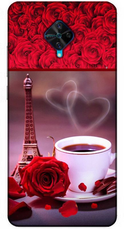 TrenoSio Back Cover for Vivo V17  (Multicolor, Grip Case, Silicon, Pack of: 1)