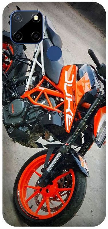 URCHIN Back Cover for Realme C12 KTM, KTM Bike, Superbike, Bike Lover, Duke, KTM RC200  (Multicolor, Shock Proof, Pack of: 1)