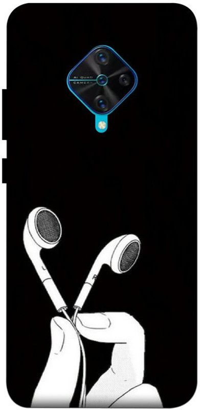 LUCKY MOBI.COM Back Cover for VIVO S1 PRO ( music, art) PRINTED BACK COVER  (Multicolor, Waterproof, Pack of: 1)