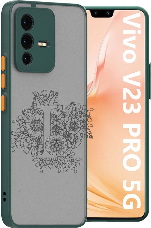 Lilliput Back Cover for VIVO V23 PRO 5G  (Green)