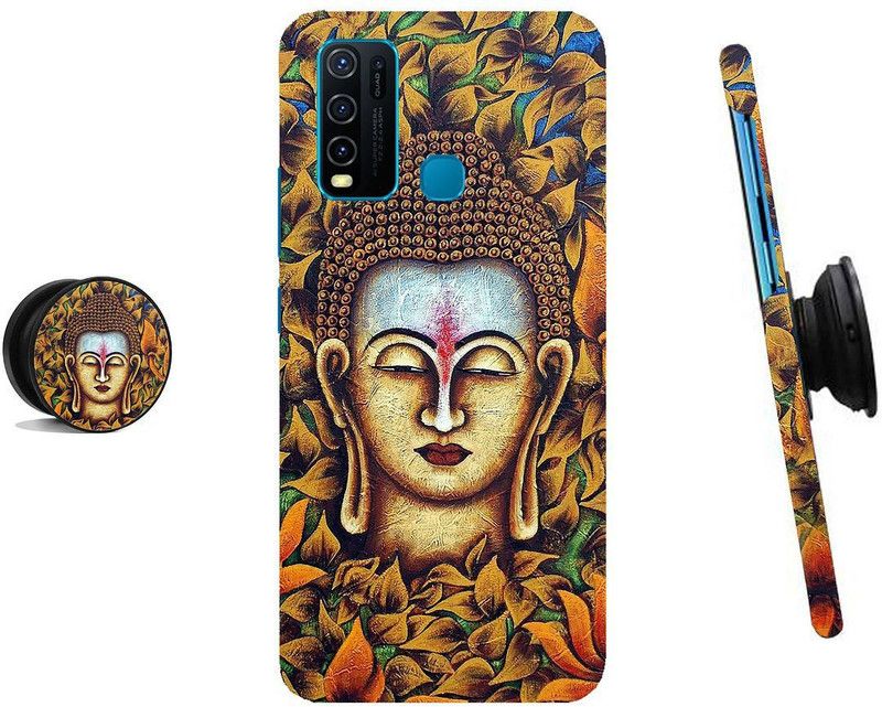 Hello Case Back Cover for Vivo Y20, Vivo Y20i   (Multicolor, Cases with Holder, Pack of: 2)
